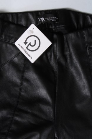 Дамски панталон Zara, Размер XS, Цвят Черен, Цена 12,17 лв.