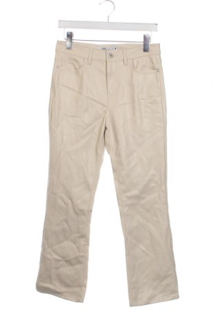 Pantaloni de femei Zara, Mărime S, Culoare Bej, Preț 20,43 Lei