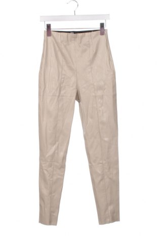 Дамски панталон Zara, Размер S, Цвят Бежов, Цена 37,20 лв.
