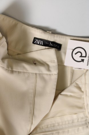 Damenhose Zara, Größe S, Farbe Ecru, Preis € 18,79