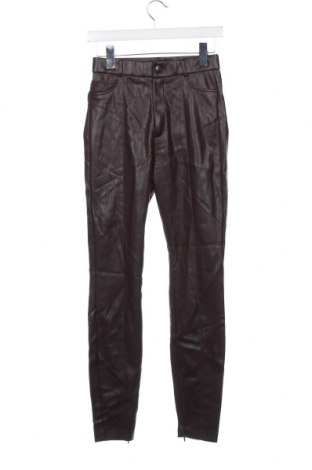 Дамски панталон Zara, Размер S, Цвят Кафяв, Цена 27,00 лв.