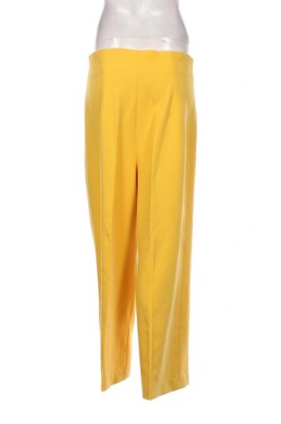 Дамски панталон Zara, Размер L, Цвят Жълт, Цена 27,37 лв.