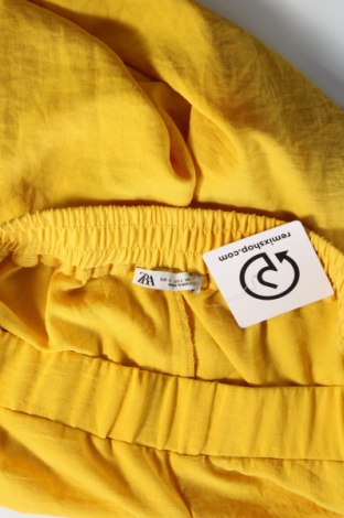 Damenhose Zara, Größe L, Farbe Gelb, Preis 18,79 €