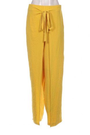 Pantaloni de femei Zara, Mărime L, Culoare Galben, Preț 88,82 Lei