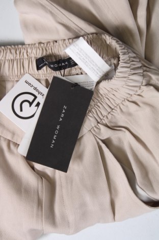 Dámské kalhoty  Zara, Velikost XS, Barva Béžová, Cena  557,00 Kč