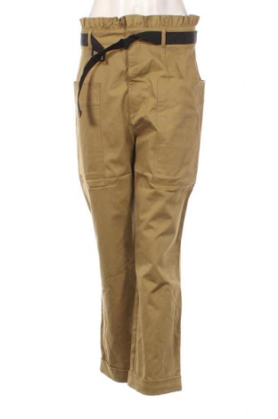 Pantaloni de femei Zara, Mărime S, Culoare Verde, Preț 94,90 Lei