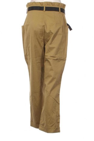 Дамски панталон Zara, Размер S, Цвят Зелен, Цена 37,20 лв.