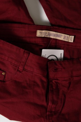 Dámské kalhoty  Zara Trafaluc, Velikost S, Barva Červená, Cena  65,00 Kč