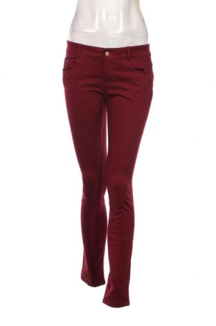 Дамски панталон Zara Trafaluc, Размер S, Цвят Червен, Цена 4,32 лв.