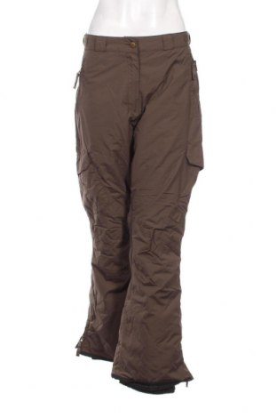 Дамски панталон за зимни спортове, Размер L, Цвят Кафяв, Цена 9,28 лв.
