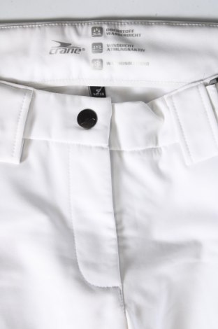 Γυναίκειο παντελόνι για χειμερινά σπορ Crane, Μέγεθος S, Χρώμα Λευκό, Τιμή 18,56 €