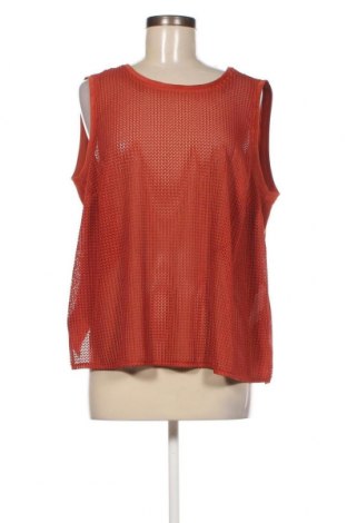 Γυναικείο αμάνικο μπλουζάκι, Μέγεθος XL, Χρώμα Πορτοκαλί, Τιμή 4,20 €