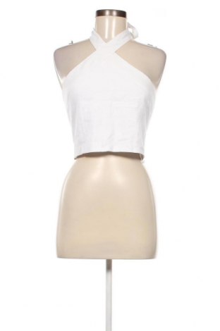 Γυναικείο αμάνικο μπλουζάκι Abercrombie & Fitch, Μέγεθος M, Χρώμα Λευκό, Τιμή 19,18 €
