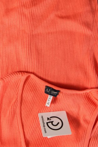 Γυναικείο αμάνικο μπλουζάκι Armani Jeans, Μέγεθος M, Χρώμα Πορτοκαλί, Τιμή 21,51 €