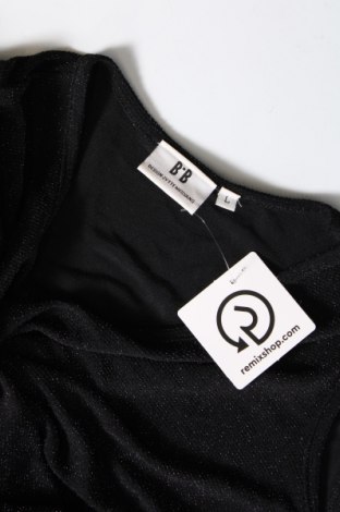 Γυναικείο αμάνικο μπλουζάκι B.B Design Jytte Meilvang, Μέγεθος L, Χρώμα Μαύρο, Τιμή 2,23 €