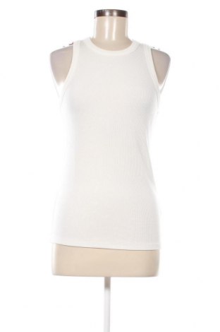 Γυναικείο αμάνικο μπλουζάκι Beach Time, Μέγεθος M, Χρώμα Λευκό, Τιμή 6,60 €