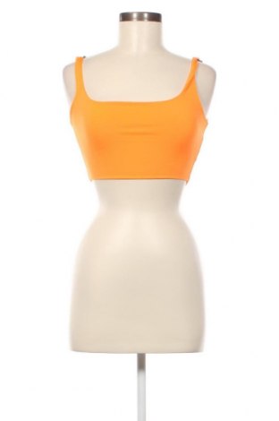 Γυναικείο αμάνικο μπλουζάκι Bershka, Μέγεθος M, Χρώμα Πορτοκαλί, Τιμή 4,20 €
