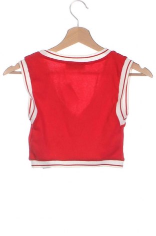 Γυναικείο αμάνικο μπλουζάκι Bershka, Μέγεθος XS, Χρώμα Κόκκινο, Τιμή 8,00 €