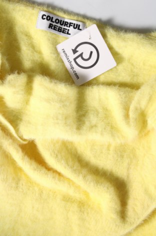 Γυναικείο αμάνικο μπλουζάκι Colourful Rebel, Μέγεθος S, Χρώμα Κίτρινο, Τιμή 3,20 €