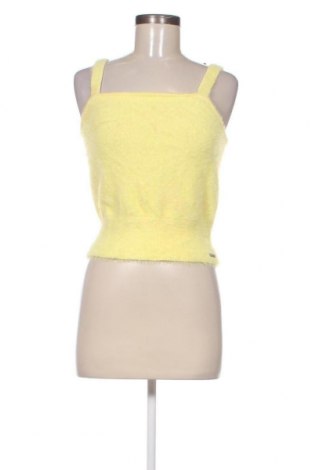 Γυναικείο αμάνικο μπλουζάκι Colourful Rebel, Μέγεθος S, Χρώμα Κίτρινο, Τιμή 1,65 €