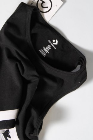 Γυναικείο αμάνικο μπλουζάκι Converse, Μέγεθος S, Χρώμα Μαύρο, Τιμή 8,30 €