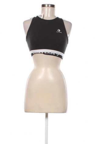 Γυναικείο αμάνικο μπλουζάκι Converse, Μέγεθος S, Χρώμα Μαύρο, Τιμή 8,30 €
