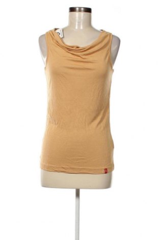 Γυναικείο αμάνικο μπλουζάκι Edc By Esprit, Μέγεθος S, Χρώμα  Μπέζ, Τιμή 12,50 €