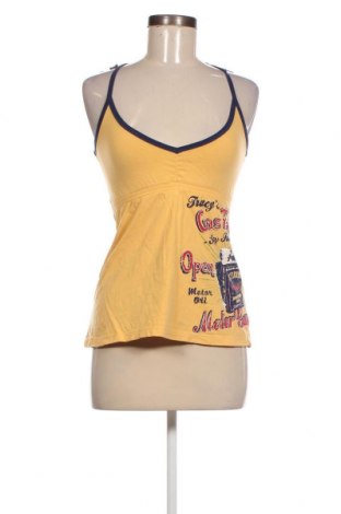 Γυναικείο αμάνικο μπλουζάκι Fresh Made, Μέγεθος M, Χρώμα Κίτρινο, Τιμή 3,57 €