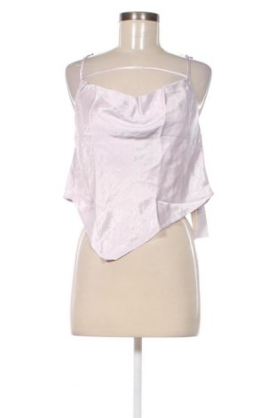 Γυναικείο αμάνικο μπλουζάκι Gina Tricot, Μέγεθος M, Χρώμα Βιολετί, Τιμή 15,98 €