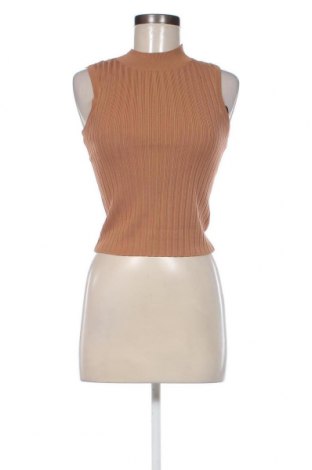 Γυναικείο αμάνικο μπλουζάκι Guess, Μέγεθος M, Χρώμα  Μπέζ, Τιμή 31,96 €