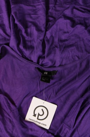 Tricou de damă H&M, Mărime S, Culoare Mov, Preț 40,82 Lei