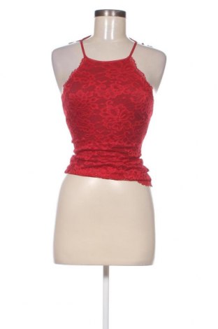 Γυναικείο αμάνικο μπλουζάκι H&M, Μέγεθος XS, Χρώμα Κόκκινο, Τιμή 6,24 €