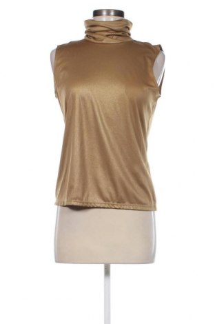 Γυναικείο αμάνικο μπλουζάκι Hennes, Μέγεθος L, Χρώμα  Μπέζ, Τιμή 4,82 €