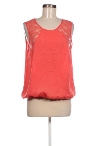 Γυναικείο αμάνικο μπλουζάκι Items Vero Moda, Μέγεθος L, Χρώμα Πορτοκαλί, Τιμή 3,65 €