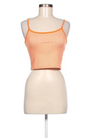 Γυναικείο αμάνικο μπλουζάκι Jenny, Μέγεθος M, Χρώμα Πορτοκαλί, Τιμή 8,12 €