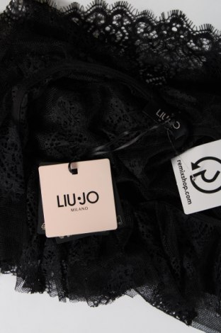 Γυναικείο αμάνικο μπλουζάκι Liu Jo, Μέγεθος L, Χρώμα Μαύρο, Τιμή 48,25 €