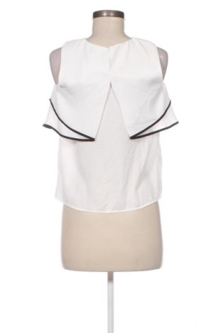 Γυναικείο αμάνικο μπλουζάκι Mango, Μέγεθος XS, Χρώμα Λευκό, Τιμή 8,00 €