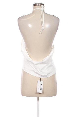 Γυναικείο αμάνικο μπλουζάκι NA-KD, Μέγεθος 3XL, Χρώμα Λευκό, Τιμή 2,40 €