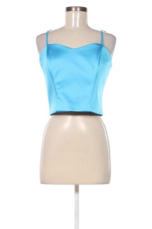 Γυναικείο αμάνικο μπλουζάκι Rinascimento, Μέγεθος M, Χρώμα Μπλέ, Τιμή 19,18 €