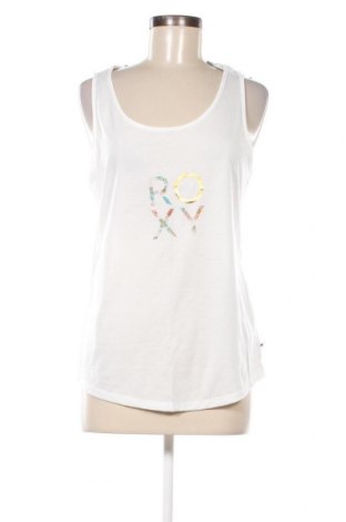 Damska koszulka na ramiączkach Roxy, Rozmiar L, Kolor Biały, Cena 82,63 zł
