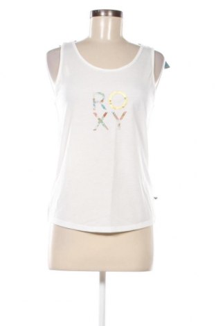 Damska koszulka na ramiączkach Roxy, Rozmiar M, Kolor Biały, Cena 37,18 zł