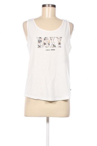 Damska koszulka na ramiączkach Roxy, Rozmiar L, Kolor Biały, Cena 82,63 zł