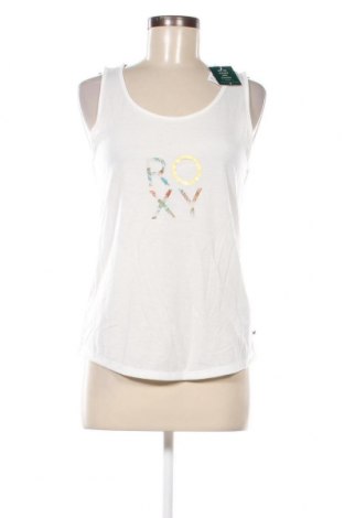Damska koszulka na ramiączkach Roxy, Rozmiar M, Kolor Biały, Cena 82,63 zł