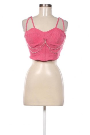 Γυναικείο αμάνικο μπλουζάκι SHEIN, Μέγεθος L, Χρώμα Ρόζ , Τιμή 5,28 €
