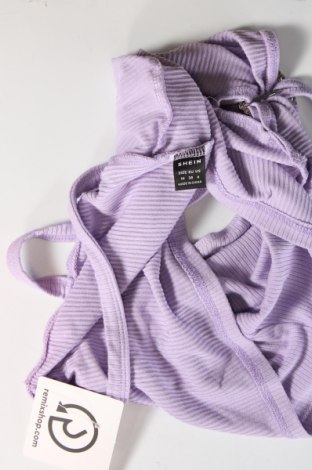 Γυναικείο αμάνικο μπλουζάκι SHEIN, Μέγεθος M, Χρώμα Βιολετί, Τιμή 10,26 €