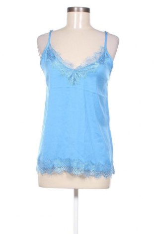 Γυναικείο αμάνικο μπλουζάκι Saint Tropez, Μέγεθος S, Χρώμα Μπλέ, Τιμή 15,88 €