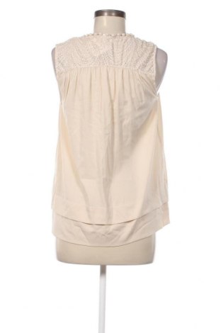 Γυναικείο αμάνικο μπλουζάκι Selected Femme, Μέγεθος S, Χρώμα Εκρού, Τιμή 7,87 €