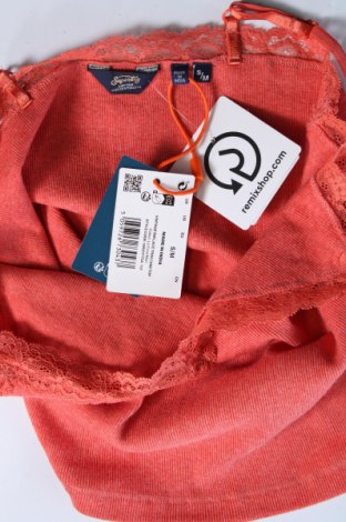 Γυναικείο αμάνικο μπλουζάκι Superdry, Μέγεθος S, Χρώμα Κόκκινο, Τιμή 7,01 €