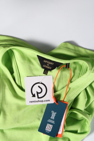 Γυναικείο αμάνικο μπλουζάκι Superdry, Μέγεθος M, Χρώμα Πράσινο, Τιμή 7,89 €