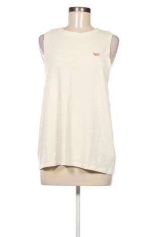 Γυναικείο αμάνικο μπλουζάκι Superdry, Μέγεθος M, Χρώμα Εκρού, Τιμή 9,64 €